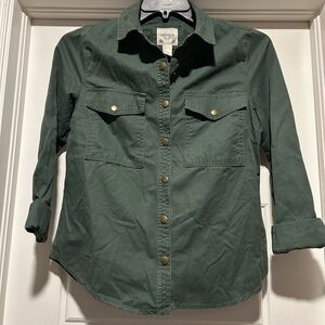 Forever 21 Olive Green Shirt